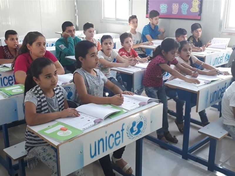 SABIS® Teams with UNICEF to Educate Refugee Children